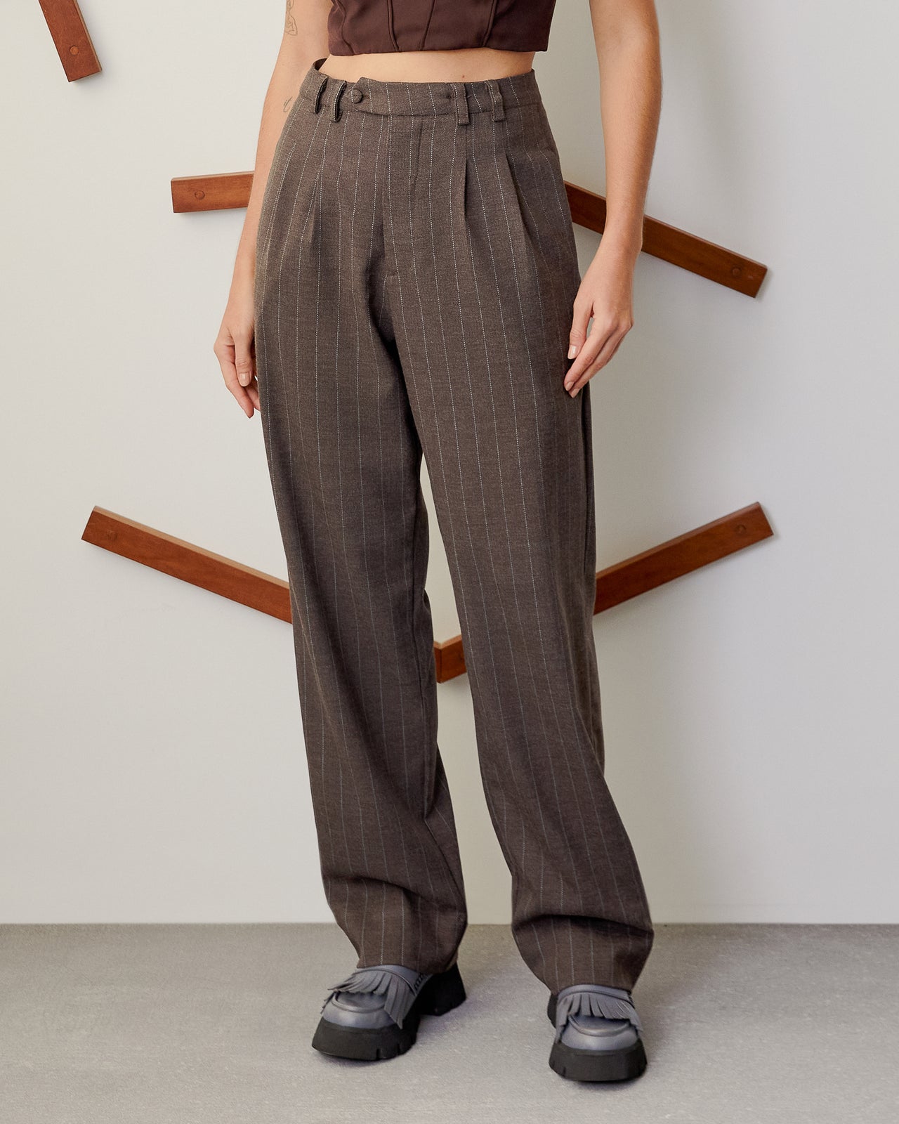 Calça Berlim Risca de Giz