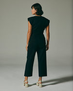 Blusa Nó Sarja Preta