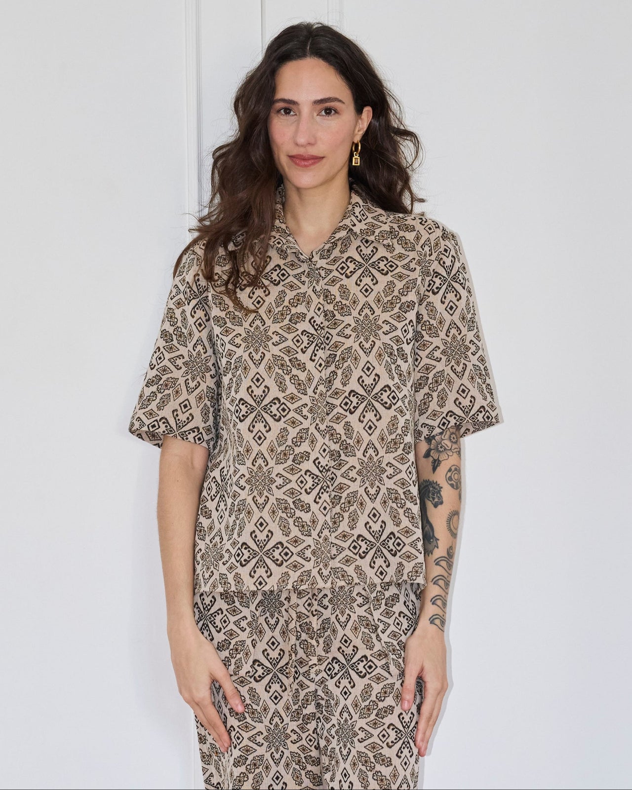 Camisa Sampaio Jacquard