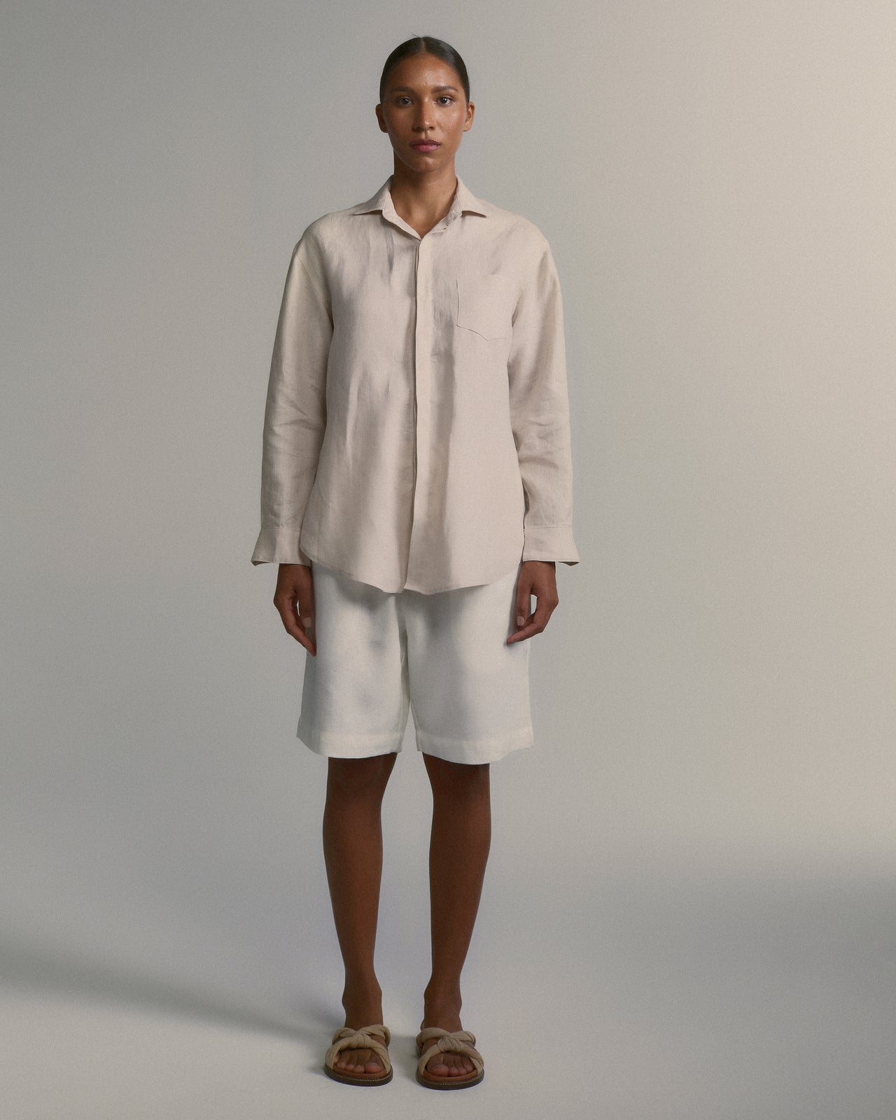 Camisa Patti Linho Gelo