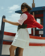 Camisa Almodovar Seda Multicolorida