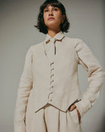 Gravata De Linho Gelo