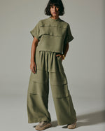 Calça Ritmo Linho Verde