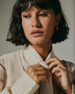 Gravata De Linho Gelo