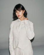 Gravata De Linho Gelo