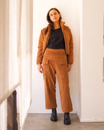 Calça Patchwork Ocre