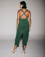 Macacão Saruel Seda Verde