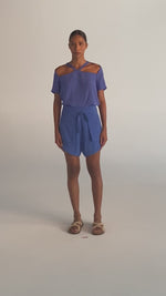 Shorts Mar Easy Azul