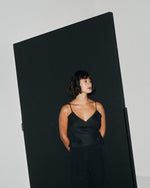 Regata Transpasse De Linho Preta