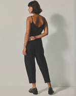 Regata Transpasse De Linho Preta