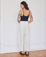 Calça Laço Linho Off White