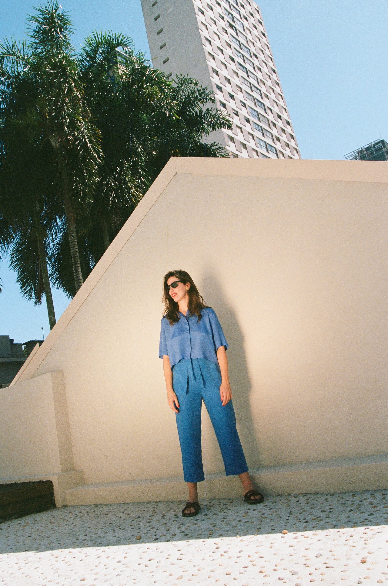 Camisa Sampaio Curta Seda