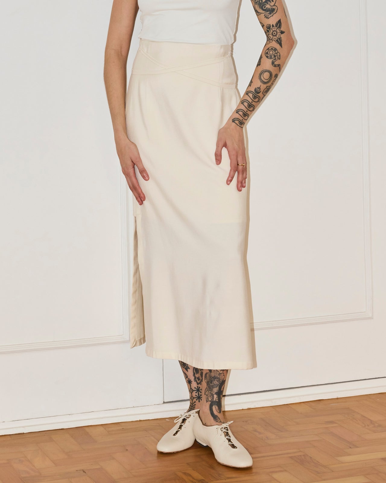 Saia Imperatriz Off White