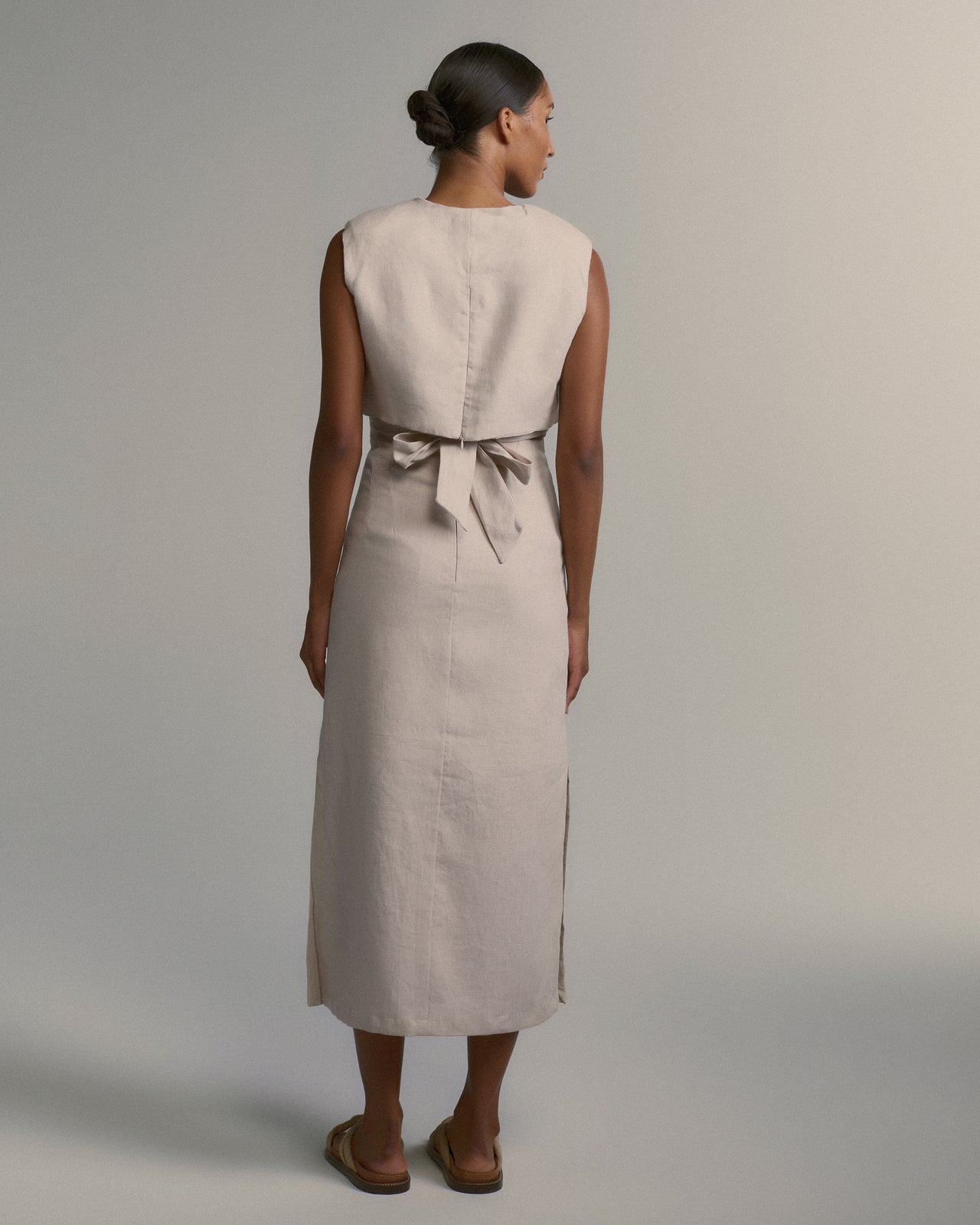 Vestido Blazer Longo Gelo