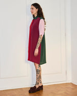 Vestido Almodóvar Seda Multicolorida
