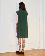Vestido Almodóvar Seda Multicolorida