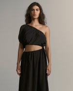Vestido Ino Seda Preto