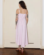 Vestido Juno Tencel Rosa