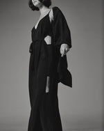 Casulo Mangas Seda Preto