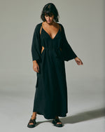 Casulo Mangas Seda Preto